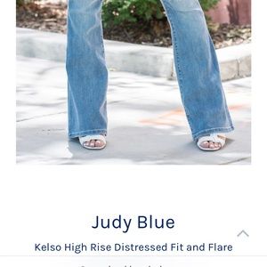 Judy Blue Kelso high rise distressed size 13 NWT